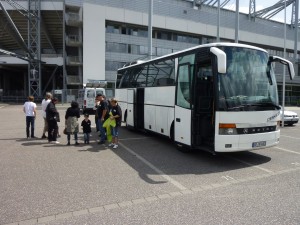 Endlich am Borussia Park angekommen